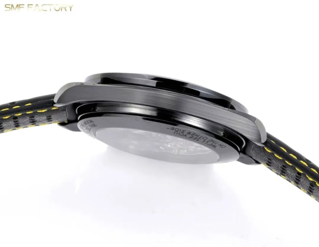 Omega Speedmaster Dark Side of the Moon SMF RW6 Top‑Grade Manual Chronograph Watch Genuine Ceramic Case