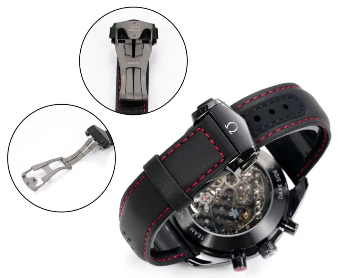 Omega Speedmaster Dark Side of the Moon SMF RW6 Top‑Grade Manual Chronograph Watch Genuine Ceramic Case