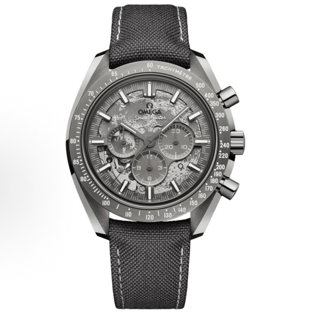 Omega Speedmaster Dark Side of the Moon SMF-RW6 Top-Grade Manual Chronograph Watch Genuine Ceramic Case